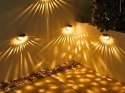 Lampa solarna kinkiet latarnia czujnik zmierzchu led elewacyjna ogrodowa