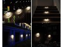 Lampa solarna kinkiet latarnia czujnik zmierzchu led elewacyjna ogrodowa