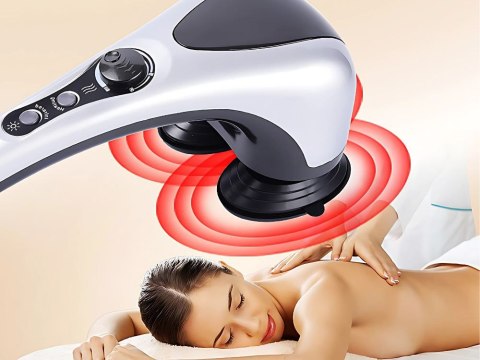 Masażer wibracyjny podwójny do ciała rozgrzewający wyszczuplający cellulit Masażer wibracyjny podwójny do ciała rozgrzewający wyszczuplający cellulit
