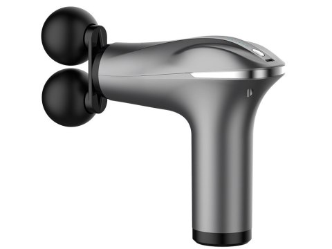 Pistolet do masażu pleców ciała nóg masażer mocny massage gun 4 końcówki Pistolet do masażu pleców ciała nóg masażer mocny massage gun 4 końcówki