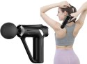 Pistolet do masażu pleców ciała nóg masażer mocny massage gun 4 końcówki