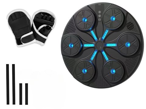 Tarcza bokserska trener boxu mma muzyka usb 8 poziomów+ rękawice bokserskie Tarcza bokserska trener boxu mma muzyka usb 8 poziomów+ rękawice bokserskie