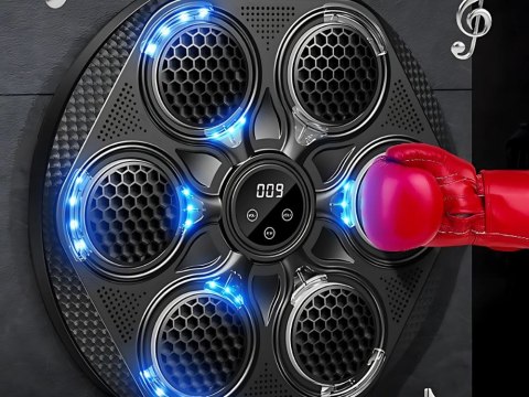 Tarcza bokserska trener boxu mma muzyka usb bluetooth + rękawice bokserskie Tarcza bokserska trener boxu mma muzyka usb bluetooth + rękawice bokserskie
