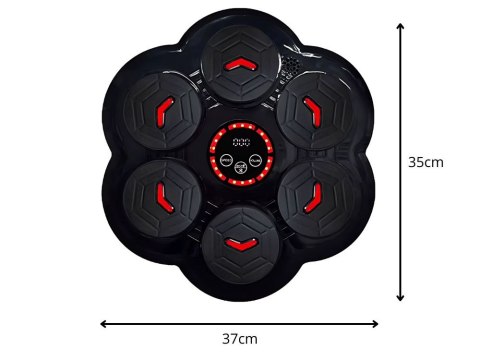 Tarcza bokserska trener boxu muzyka bluetooth usb c + rękawice bokserskie Tarcza bokserska trener boxu muzyka bluetooth usb c + rękawice bokserskie