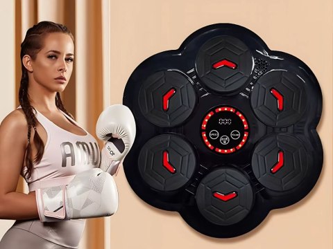 Tarcza bokserska trener boxu muzyka bluetooth usb c + rękawice bokserskie Tarcza bokserska trener boxu muzyka bluetooth usb c + rękawice bokserskie