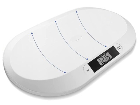 Waga elektroniczna dla niemowląt dzieci noworodków do 20kg dokładna 10g Waga elektroniczna dla niemowląt dzieci noworodków do 20kg dokładna 10g