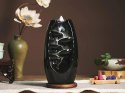 Kominek zapachowy ceramiczny wodospad kadzidło aromaterapia + 10 knotów