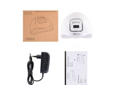 Lampa do paznokci 46 led uv 150w do hybryd żeli mocna sun x5 max lcd Lampa do paznokci 46 led uv 150w do hybryd żeli mocna sun x5 max lcd