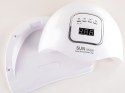 Lampa do paznokci 46 led uv 150w do hybryd żeli mocna sun x5 max lcd