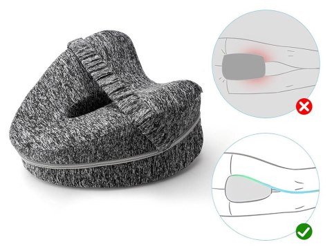 Poduszka ortopedyczna klin pod nogi między kolana do spania separator nóg Poduszka ortopedyczna klin pod nogi między kolana do spania separator nóg