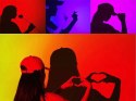 Projektor lampa lampka zachód wschód imitacja słońca led rgb usb + pilot