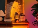 Projektor lampka zachód wschód imitacja słońca metalowa led rgb usb + pilot
