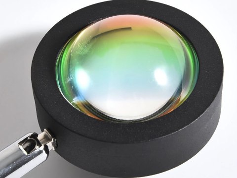 Projektor lampka zachód wschód imitacja słońca metalowa led rgb usb + pilot Projektor lampka zachód wschód imitacja słońca metalowa led rgb usb + pilot