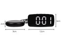 Budzik zegar elektroniczny z padem wibracyjnym led alarm cyfrowy sieciowy