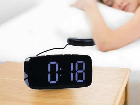 Budzik zegar elektroniczny z padem wibracyjnym led alarm cyfrowy sieciowy Budzik zegar elektroniczny z padem wibracyjnym led alarm cyfrowy sieciowy