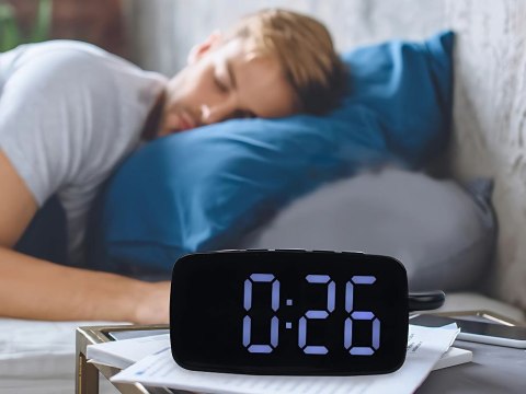 Budzik zegar elektroniczny z padem wibracyjnym led alarm cyfrowy sieciowy Budzik zegar elektroniczny z padem wibracyjnym led alarm cyfrowy sieciowy
