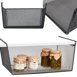 Kosz koszyk metalowy podwieszany półka kuchenna wisząca organizer pod półkę