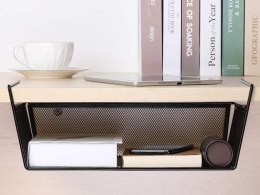 Kosz koszyk metalowy podwieszany półka kuchenna wisząca organizer pod półkę