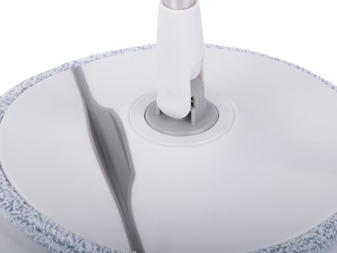 Mop obrotowy rotacyjny 360 spin wiadro zestaw 2x nakładki mikrofibra Mop obrotowy rotacyjny 360 spin wiadro zestaw 2x nakładki mikrofibra