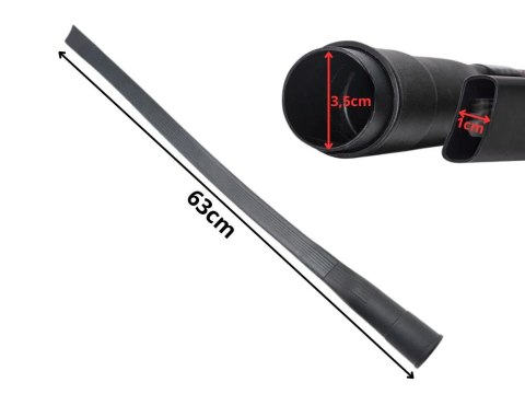 SSAWKA SZCZOTKA KOŃCÓWKA SZCZELINOWA 63CM ELASTYCZNA GIĘTKA DO ODKURZACZA SSAWKA SZCZOTKA KOŃCÓWKA SZCZELINOWA 63CM ELASTYCZNA GIĘTKA DO ODKURZACZA