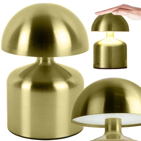 Bezprzewodowa lampka do restauracji hotelu dotyk led grzybek 3 tryby nocna Bezprzewodowa lampka do restauracji hotelu dotyk led grzybek 3 tryby nocna