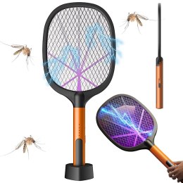 Elektryczna łapka na muchy komary owady uv z podstawką lampa owadobójcza