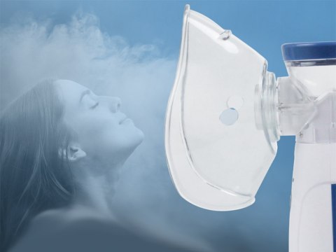 Inhalator nebulizator siateczkowy mesh przenośny bezprzewodowy cichy maska Inhalator nebulizator siateczkowy mesh przenośny bezprzewodowy cichy maska