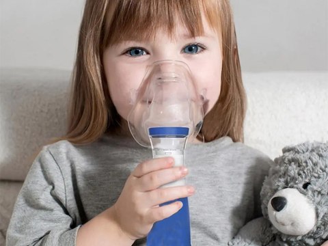 Inhalator nebulizator siateczkowy mesh przenośny bezprzewodowy cichy maska Inhalator nebulizator siateczkowy mesh przenośny bezprzewodowy cichy maska