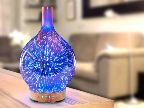 Nawilżacz powietrza aromaterapia dyfuzor zapachowy lampka nocna rgb 3d Nawilżacz powietrza aromaterapia dyfuzor zapachowy lampka nocna rgb 3d