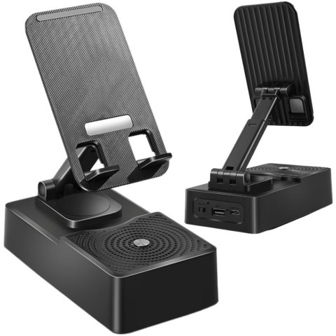Podstawka pod telefon z głośnikiem bluetooth uchywt na tablet na biurko Podstawka pod telefon z głośnikiem bluetooth uchywt na tablet na biurko