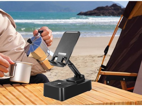 Podstawka pod telefon z głośnikiem bluetooth uchywt na tablet na biurko Podstawka pod telefon z głośnikiem bluetooth uchywt na tablet na biurko