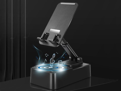 Podstawka pod telefon z głośnikiem bluetooth uchywt na tablet na biurko Podstawka pod telefon z głośnikiem bluetooth uchywt na tablet na biurko