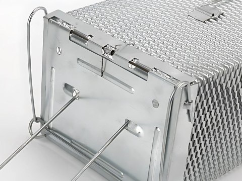 Pułapka żywołapka na szczury gryzonie humanitarna duża metalowa klatka xxl Pułapka żywołapka na szczury gryzonie humanitarna duża metalowa klatka xxl