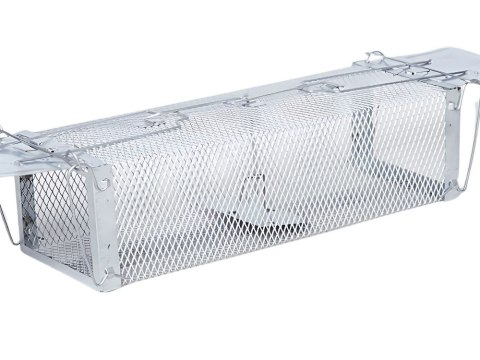 Pułapka żywołapka na szczury gryzonie humanitarna duża metalowa klatka xxl Pułapka żywołapka na szczury gryzonie humanitarna duża metalowa klatka xxl