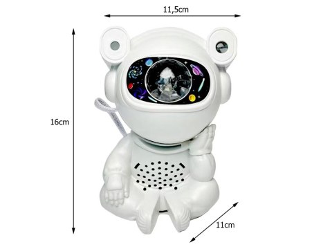 Projektor gwiazd astronauta lampka nocna rzutnik dla dziecka kosmos pilot Projektor gwiazd astronauta lampka nocna rzutnik dla dziecka kosmos pilot