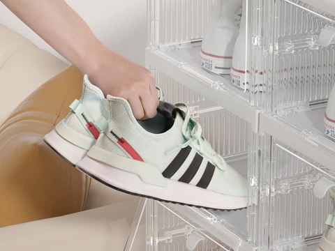 Półka na buty obuwie organizer szafka piętrowa stojak regał 5 poziomów duży Półka na buty obuwie organizer szafka piętrowa stojak regał 5 poziomów duży