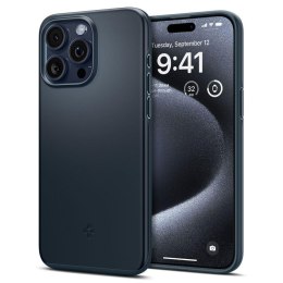 ETUI OCHRONNE DO IPHONE 15 PRO THIN FIT GRANATOWE