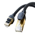 KABEL SIECIOWY LAN RJ45 ETHERNET HIGH SPEED CAT.8 40GBPS 10M CZARNY