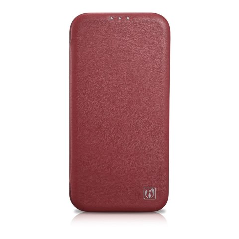 SKÓRZANE ETUI IPHONE 14 PRO Z KLAPKĄ MAGNETYCZNE MAGSAFE CE PREMIUM LEATHER BORDOWY SKÓRZANE ETUI IPHONE 14 PRO Z KLAPKĄ MAGNETYCZNE MAGSAFE CE PREMIUM LEATHER BORDOWY