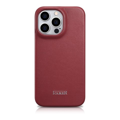 SKÓRZANE ETUI IPHONE 14 PRO Z KLAPKĄ MAGNETYCZNE MAGSAFE CE PREMIUM LEATHER BORDOWY SKÓRZANE ETUI IPHONE 14 PRO Z KLAPKĄ MAGNETYCZNE MAGSAFE CE PREMIUM LEATHER BORDOWY