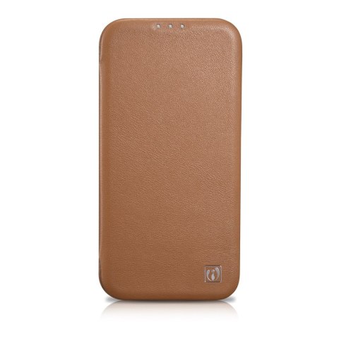 SKÓRZANE ETUI IPHONE 14 PRO Z KLAPKĄ MAGNETYCZNE MAGSAFE CE PREMIUM LEATHER JASNY BRĄZ SKÓRZANE ETUI IPHONE 14 PRO Z KLAPKĄ MAGNETYCZNE MAGSAFE CE PREMIUM LEATHER JASNY BRĄZ