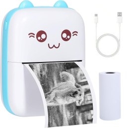 MINI DRUKARKA NIEBIESKA (100)