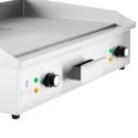 GRILL ELEKTRYCZNY PŁYTA GRILLOWA GŁADKA RYFLOWANA 727 X 420 MM 4400 W