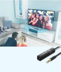 TRANSMITER BLUETOOTH 5.0 BEZPRZEWODOWY ADAPTER AUDIO 3.5 MM MINI JACK CZARNY