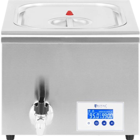 CYRKULATOR SOUS VIDE URZĄDZENIE DO GOTOWANIA W NISKIEJ TEMPERATURZE 30-95 C 16 L 500 W CYRKULATOR SOUS VIDE URZĄDZENIE DO GOTOWANIA W NISKIEJ TEMPERATURZE 30-95 C 16 L 500 W