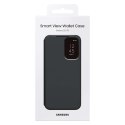 ORYGINALNE ETUI POKROWIEC DO SAMSUNG GALAXY S23 FE KIESZEŃ NA KARTĘ SMART VIEW WALLET CZARNE