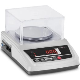 WAGA LABORATORYJNA ANALITYCZNA Z OSŁONĄ LED RS232 600G / 0.01G