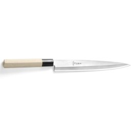 NÓŻ JAPOŃSKI SASHIMI Z DREWNIANĄ RĄCZKĄ 240 MM - HENDI 845042