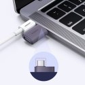 ADAPTER PRZEJŚCIÓWKA OBRAZU VIDEO USB-C NA HDMI 4K SZARY