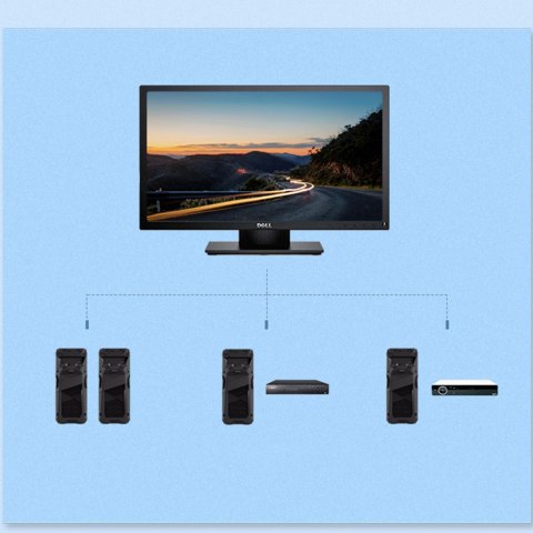 PRZEŁĄCZNIK SWITCH KVM 30357 DWA KOMPUTERY JEDNA KLAWIATURA MYSZ I MONITOR CZARNY PRZEŁĄCZNIK SWITCH KVM 30357 DWA KOMPUTERY JEDNA KLAWIATURA MYSZ I MONITOR CZARNY